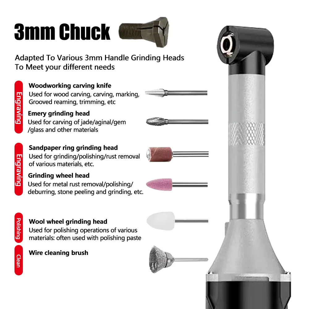 90 Degree Electric Straight Grinder Multifunction Electric Elbow Grinding Machine Engraving Polisher Ceramic Tile Cleaning Tools cordless angle grinder