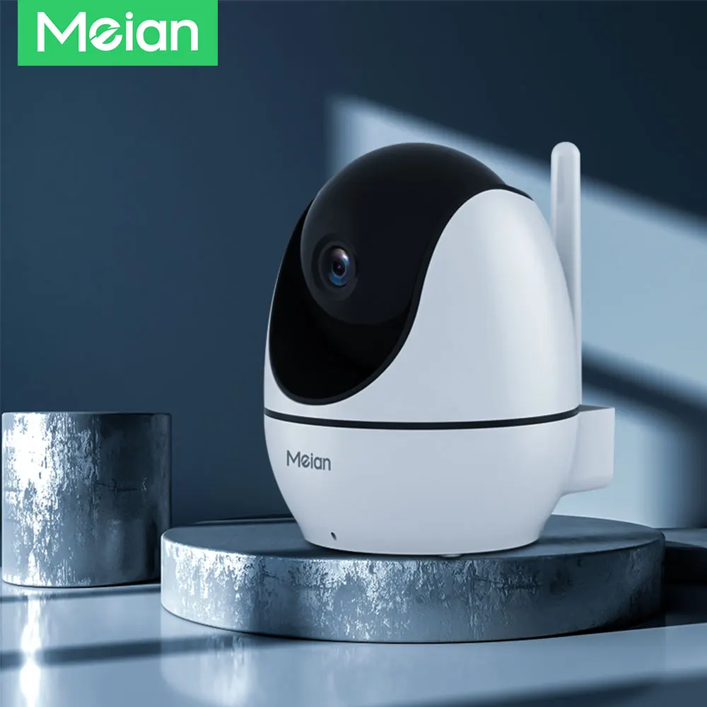 Meian Tuya WiFi Wireless IP Camera Home Indoor Baby Monitor 1080P Mini Audio CCTV Video Surveillance Camera Security Protection