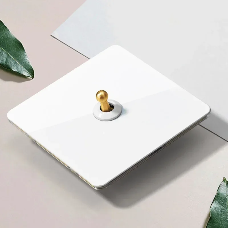 Luz de Parede Painel de Branco 14 Gang Way Interruptor de Alavanca de Bronze Serrilhado Soquete Usb da ue Aço Inoxidável