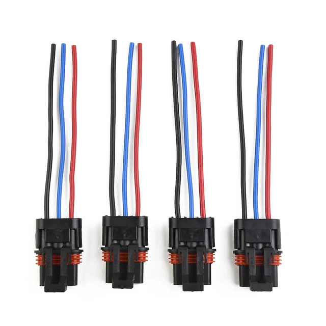 4X Pulse Power Bus Bar Plug Pigtail Wire Plug Connectors For Polaris RZR PRO XP XP4 Easy To Plug And Play Wire Accessories 6