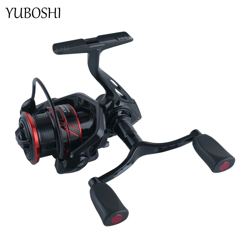 

YUBOSHI Newest 5+1BB Full Metal Spool Spinning Fishing Wheel Gear Ratio 5.2:1 Saltwater Trout Fishing Reel