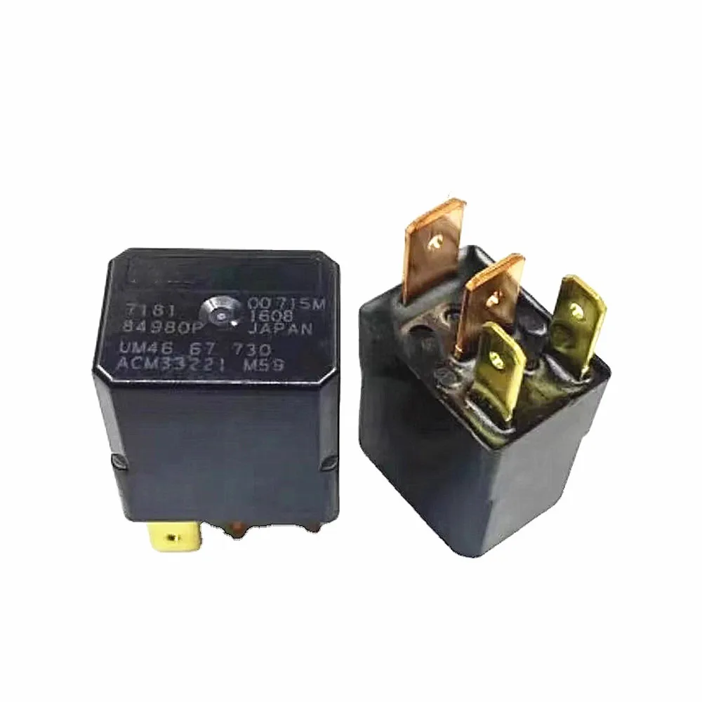 2 pieces/lot nový auto elektromagnetické relé ACM33221 alternativa CM1A-R-12V-H78 UM4667730 M19 12V 4PIN