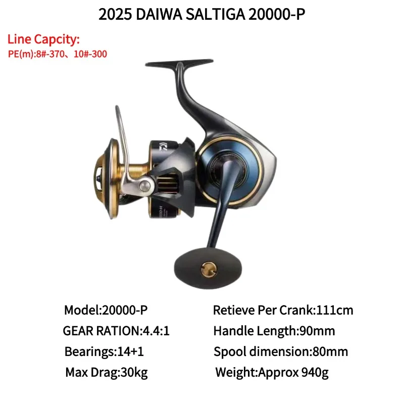 ジャンク SALTIGA 20000-H Daiwa Saltiga 20000-H Spinning Reel for sale online | eBay