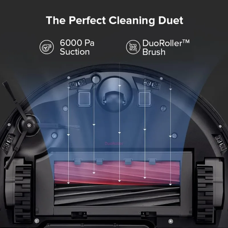roborock S8+ Robot Vacuum,Sonic Mop with Self-Empty Dock,Stores up to 60-Days Dust,Auto Lifting Mop,Ultrasonic Carpet Detection