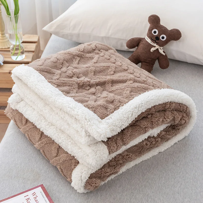 Manta Polar, 520GSM Manta Sherpa, Elegante y Única Manta de Sofa con Letras  de Corazón, Suave y Acogedora Manta Invierno, Manta para Cama, Mantas para