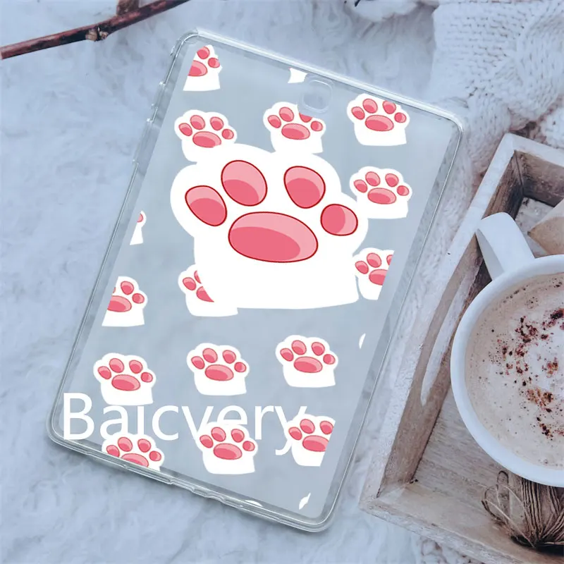 Custodia Colorata Animale Per Samsung Tab S2 9.7 T810 T815 Tab A T555 Tab 2 P5100 P5110 Tab S 10.5 T800 T805 Custodia Per Tablet Funda Coque