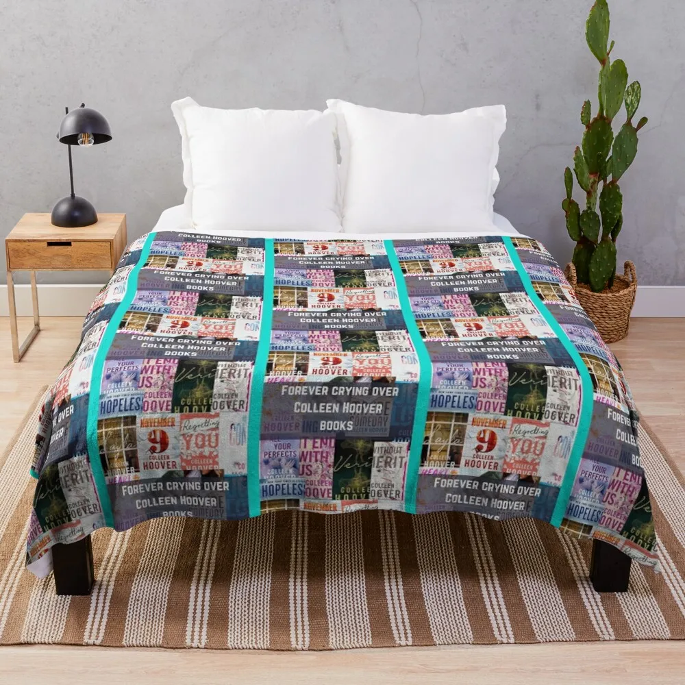 Colleen Hoover Book Design Coperta Da Picnic Thins Coperte Vintage Pesanti