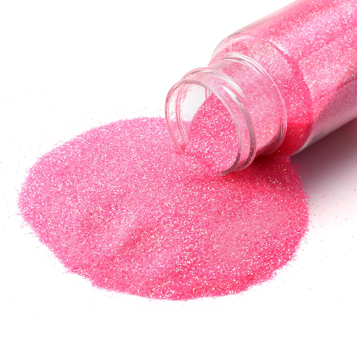 Sparkly Fine Glitter Powder for Arts and Crafts, Nail Art, and Cosmetic Use - Rainbow Colors