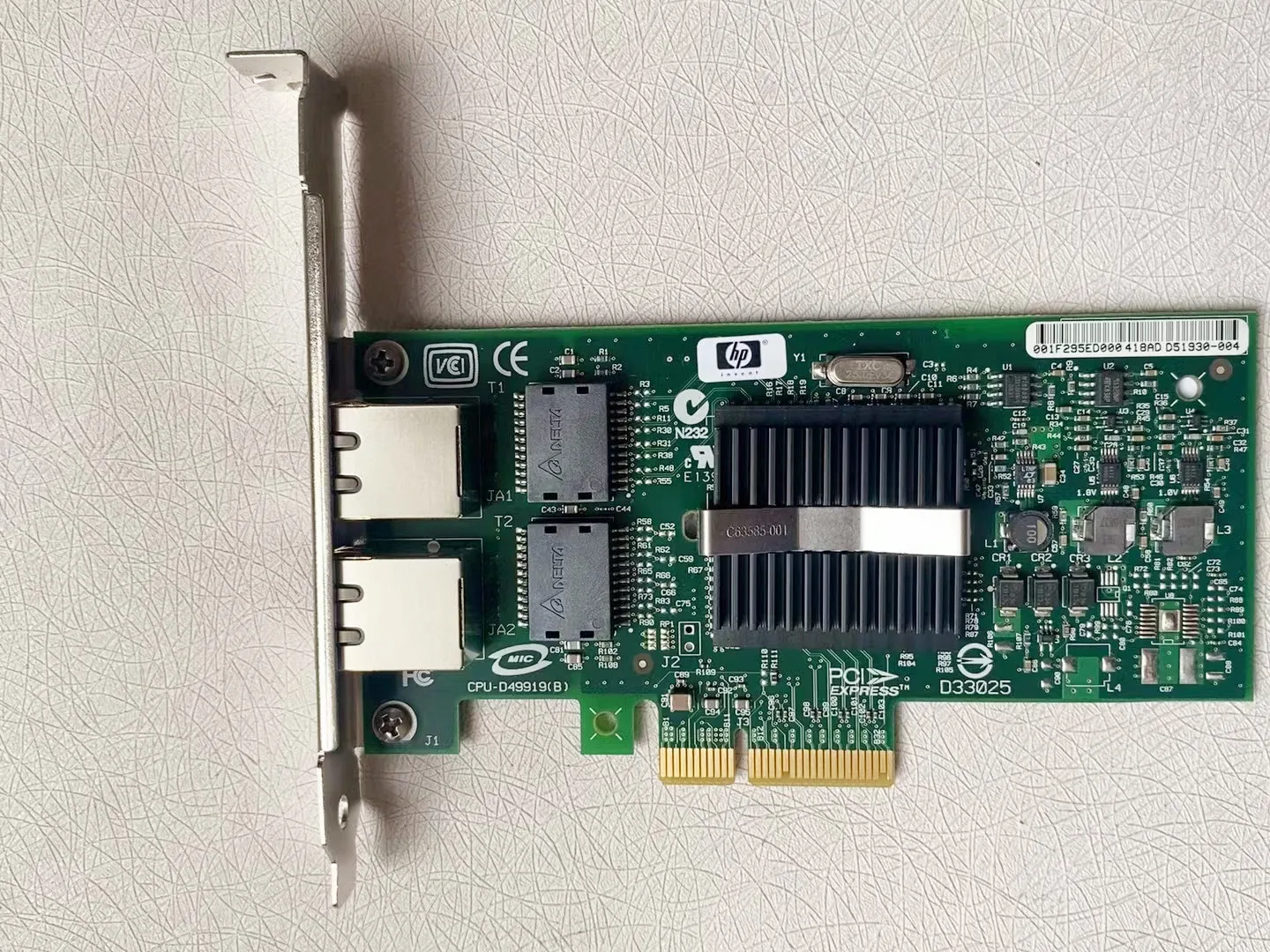 Original NC360T Dual Port Network Card for INTEL HP 1000pt 1000 pt PCI
