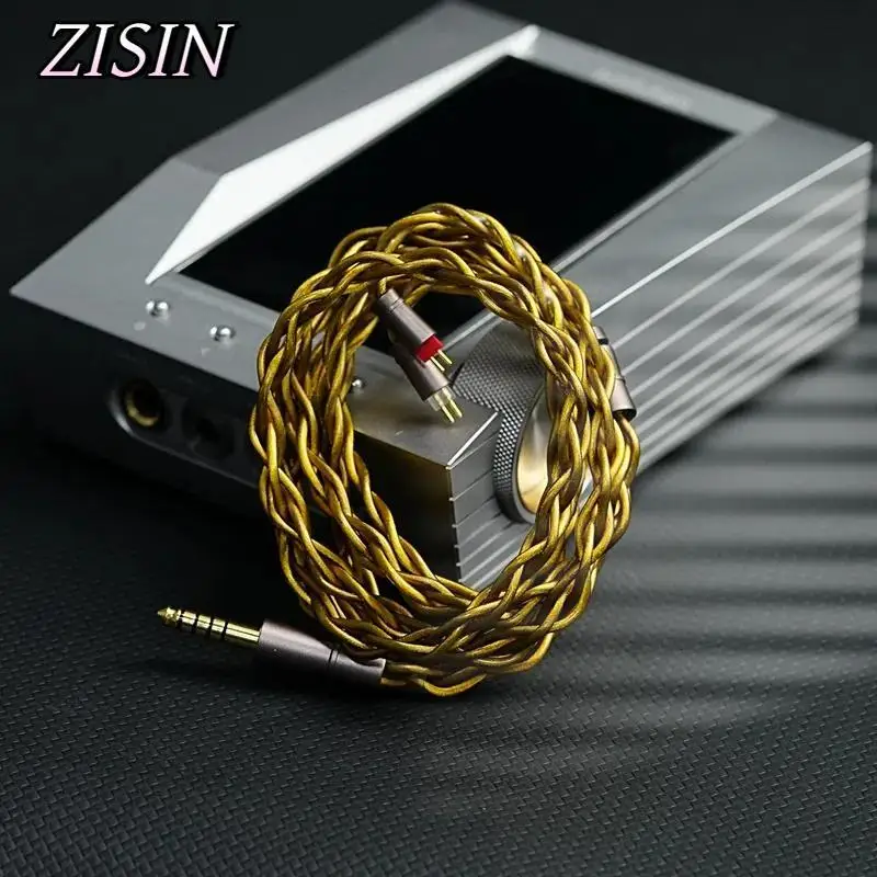 Zosin-ヘッドフォン延長ケーブル45 hifi,3.5/4.4mm, mmcx/0.78, 2ピン
