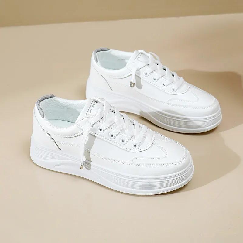 Little White Spring Student Flat Casual Women's Shoes