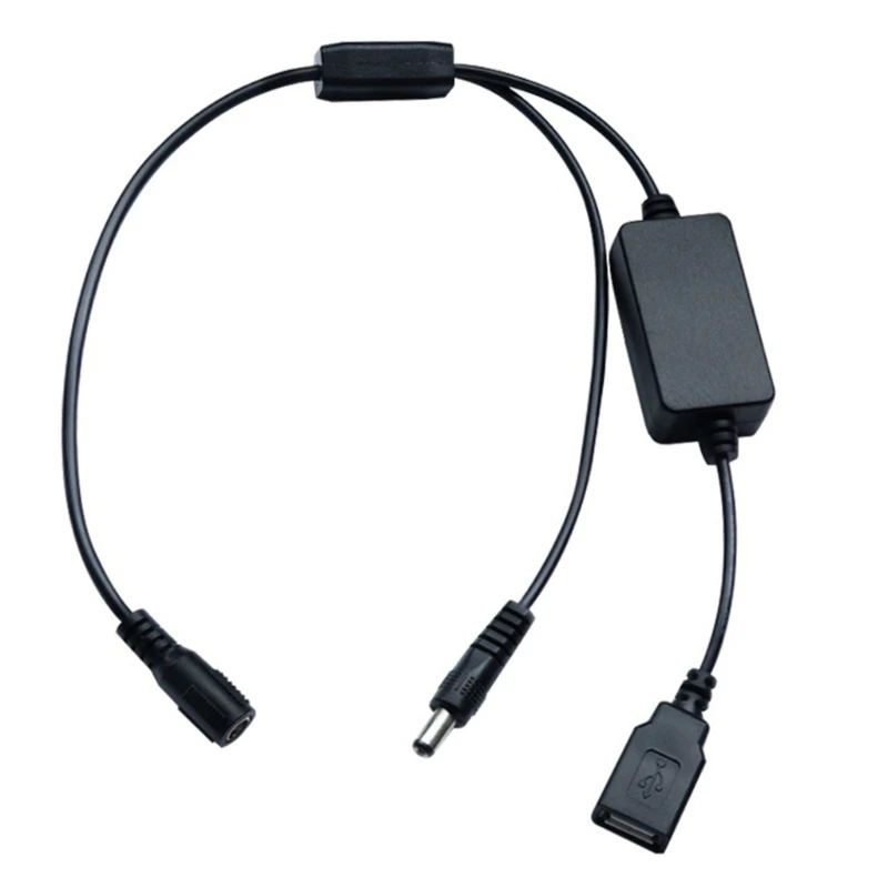 

C1FB USB-кабель для зарядки от 5,5x2,1 мм до 5,5x2,1 мм для наушников с динамиком 12 В 5 В