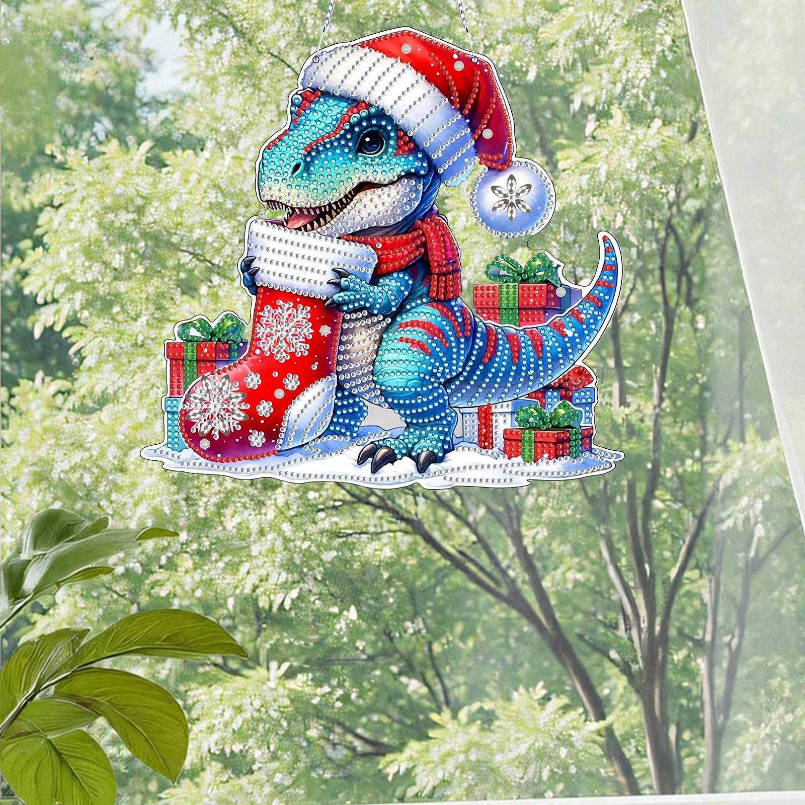 2D Flat DIY 5D DIY Diamond Art Tabletop Decorations Double-Sided Diamond Painting Desktop Decorations Bedroom Table Decoration