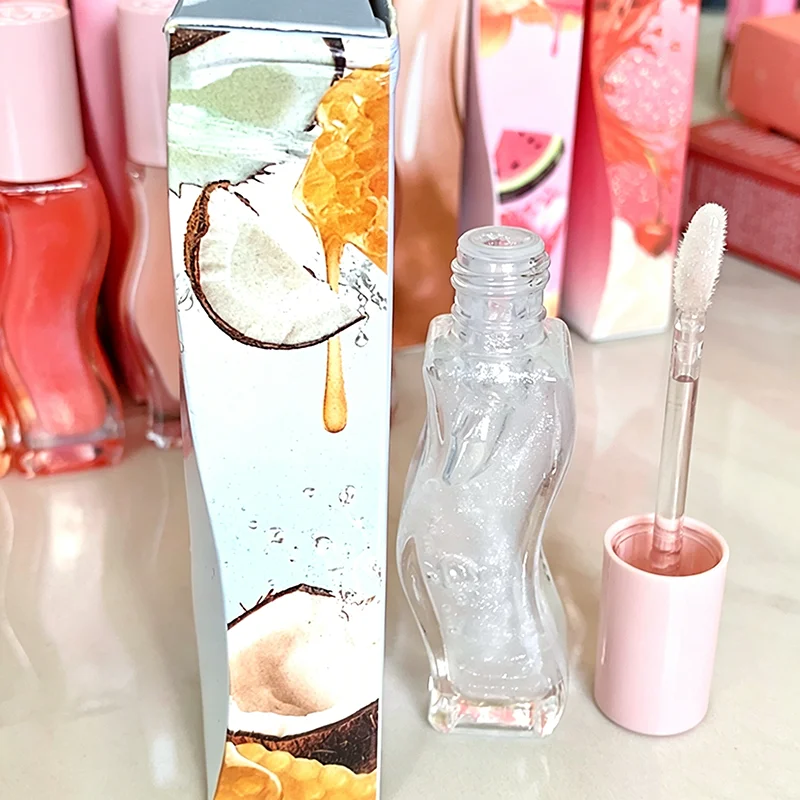 Hydrating Plumping Lip Gloss Set - Shiny, Long-Lasting, Non-Sticky Lip Care Kit