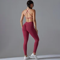 Yoga Suit for Women Yoga Set Sexy Sport Suit Hip Lifting Sports Fitness Bras and Leggings Set Sports Suits Breathable Set - Image 2