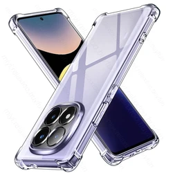Transparent Soft TPU Silicone Anti - Shock Clear Phone Case for Note 17 4G (Transparent)