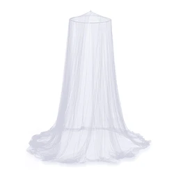 Large Dome Mosquito Mesh Canopy - Insect Repellent Bed Netting (Ivory)