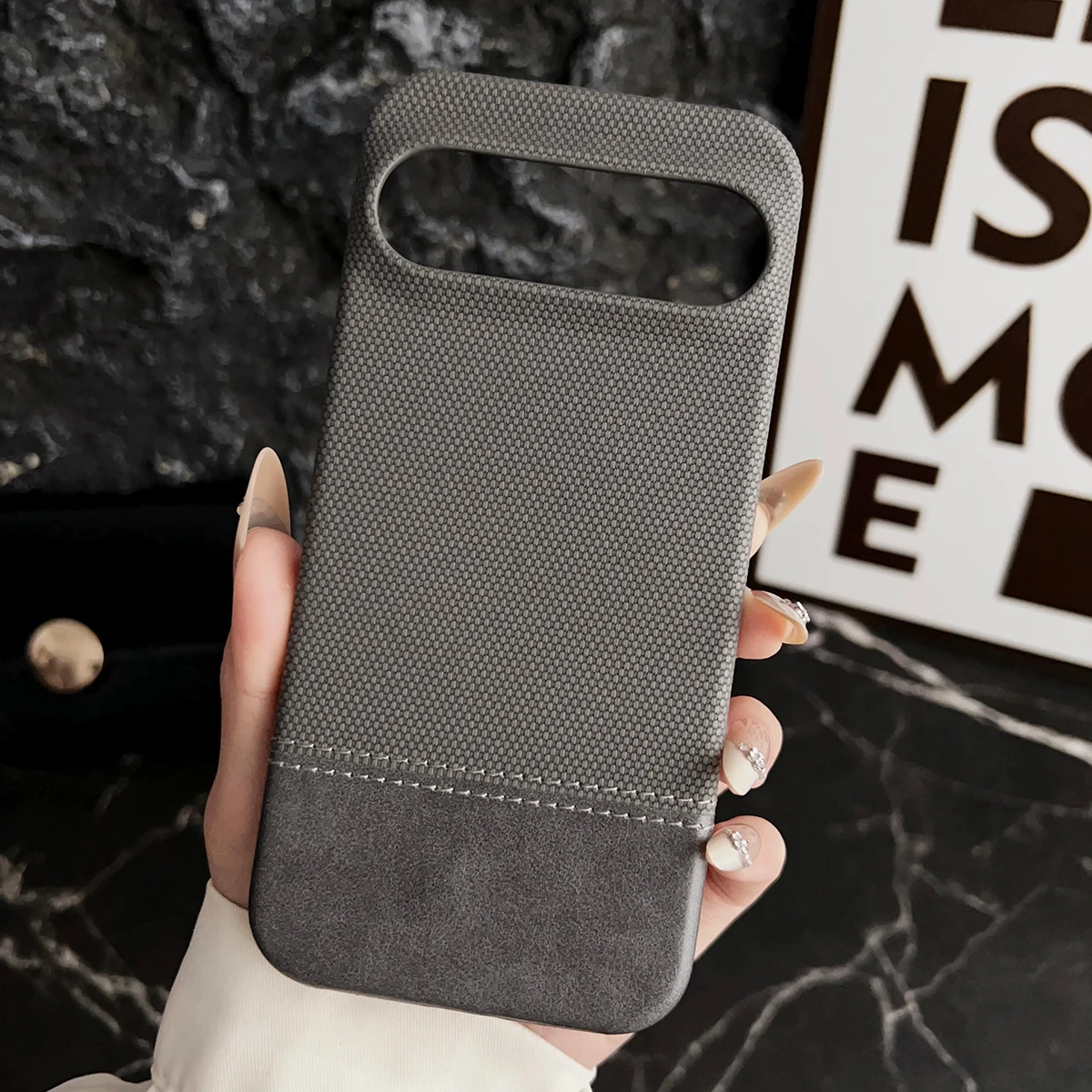 حافظة مغناطيسية من الجلد لهاتف Google Pixel 10 9 8...