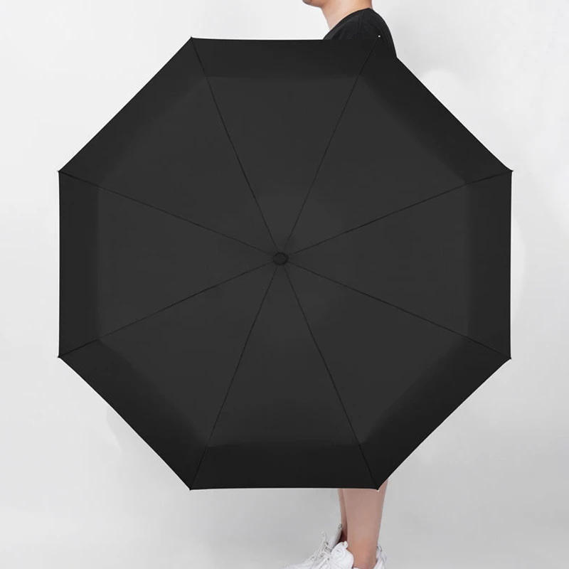 

Mini Automatic Folding Umbrella Women's Umbrella Waterproof Multifunctional Portable Parasol Stainless Steel Furniture Garden