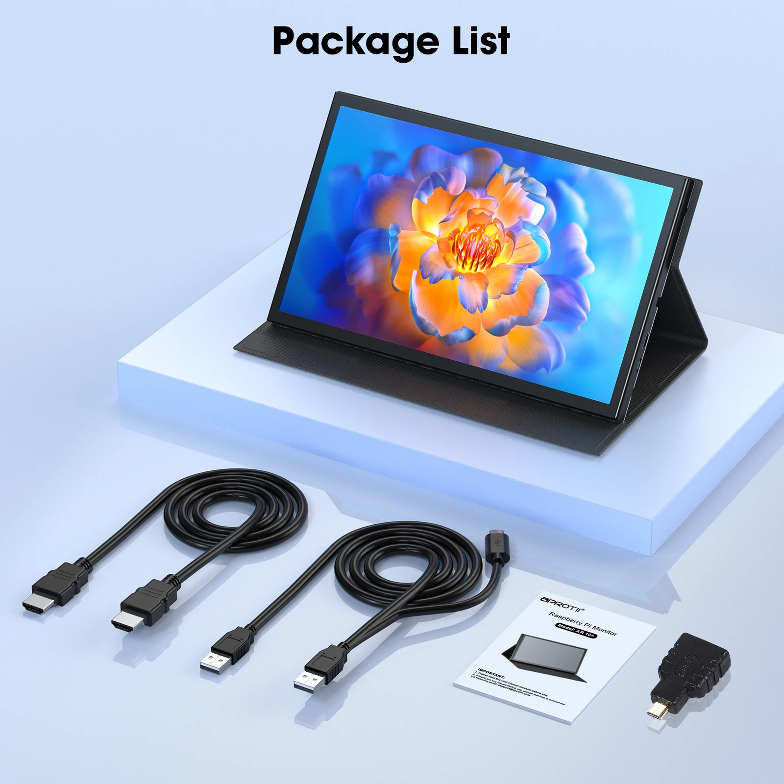 Miktver-̹  10.1 ġ 뷮  ġ ũ 1024*600 ޴ HDMI   ȣȯ   3ms 