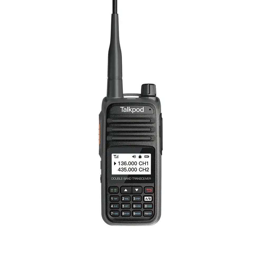 Talkpod A36 FM HANDHELD TRANSCEIVER 5W VHF/UHF DUAL BAND DTMF CTCSS DCS