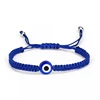Bracelets turcs simples mauvais œil pour hommes et femmes, 1 pièce, corde mexicaine tissée, bijoux, accessoires tendance, cadeau