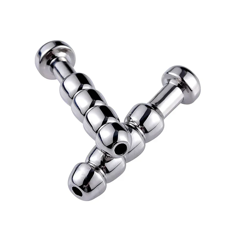 Metal Urethral Catheter Men's Sexoal Stimulant Urethra Stim Sound Penis Plug Probe Bdsm Sounding Insert Toys For Gay Man Hollow urethral dilator silicone urethral dilator