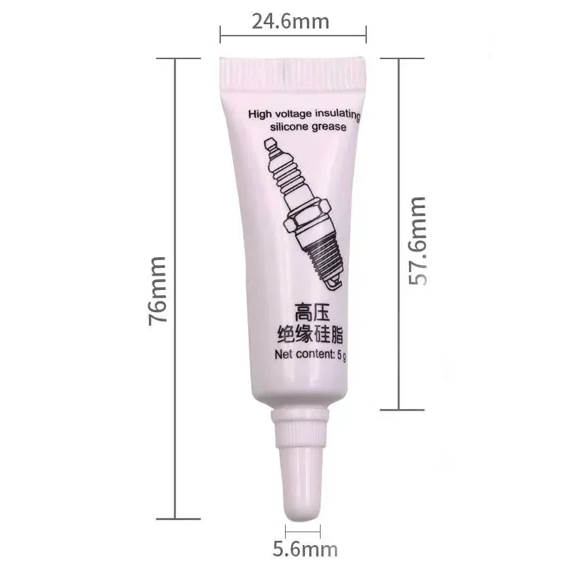Car Spark Plug High Voltage Insulating Grease Ignition Coil Silicone Grease High and Low Temperature Corrosion Resistance silicone grease lubricant silicone grease