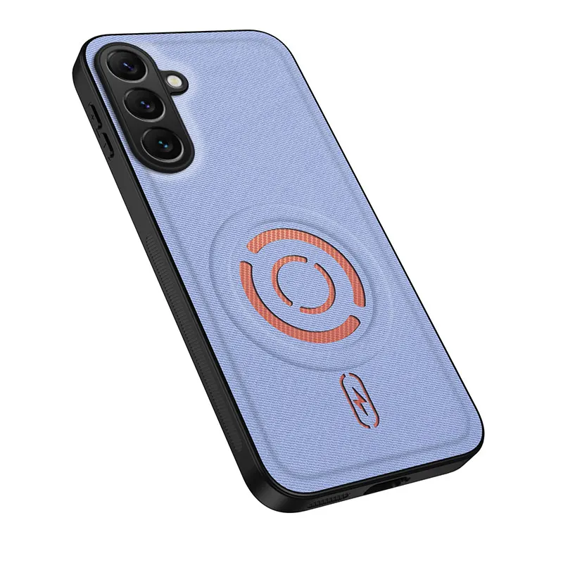 Luxury Tech Fabric Magnetic Shockproof Phone Case