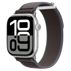 Trail Loop Nylon Sport Bracelet for Ultra 3 2 1 49mm (Green Dark gray)