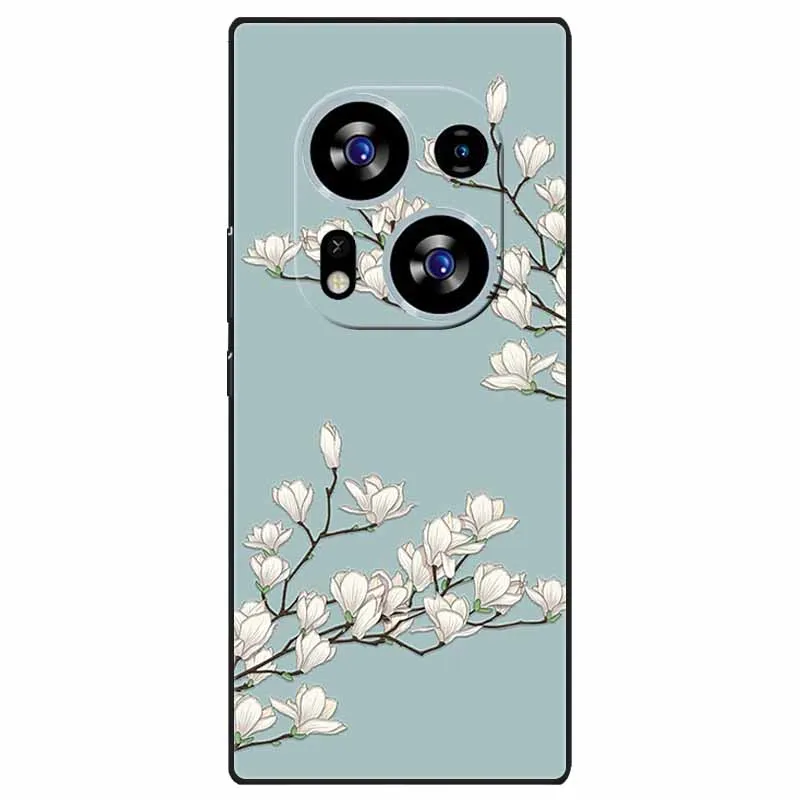 Charming 3D Relief Soft TPU Silicone Phone Case for Tecno Phantom X2 Series