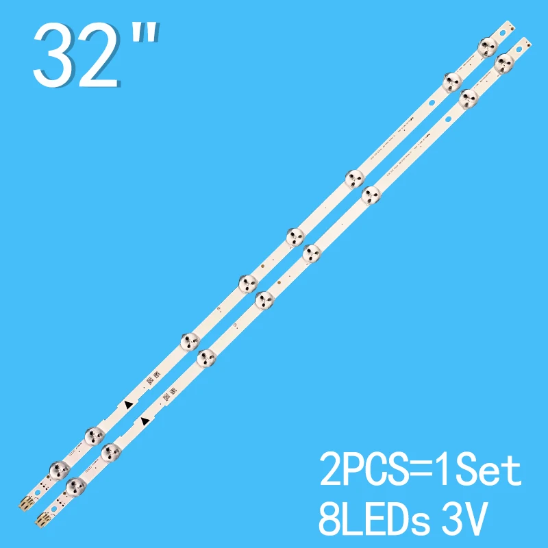 LED backlight for LG32-inch 8-lamp LG Innotek 32inch NDF UDULED0GS038 32W8S1P 32PFL4509/F8 32PFL4901 32PFL4909 3 6pcs led backlight strip for sony 32 tv kdl 32r410b 32inch wxga ndsoem wa lc320dxj sf a9 kdl 32r420b kdl 32r430b 8 lamp