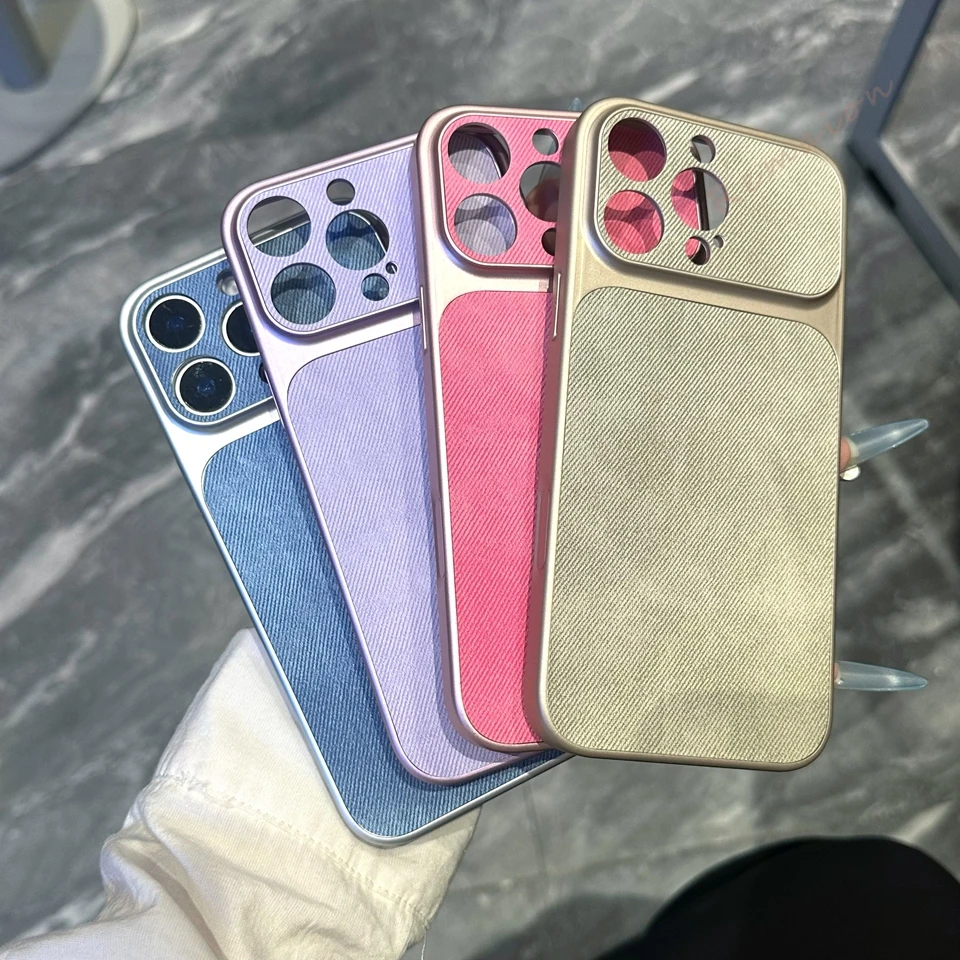 Luxury Canvas Phone Case For Iphone Shockproof Protective Cover_voghion.com
