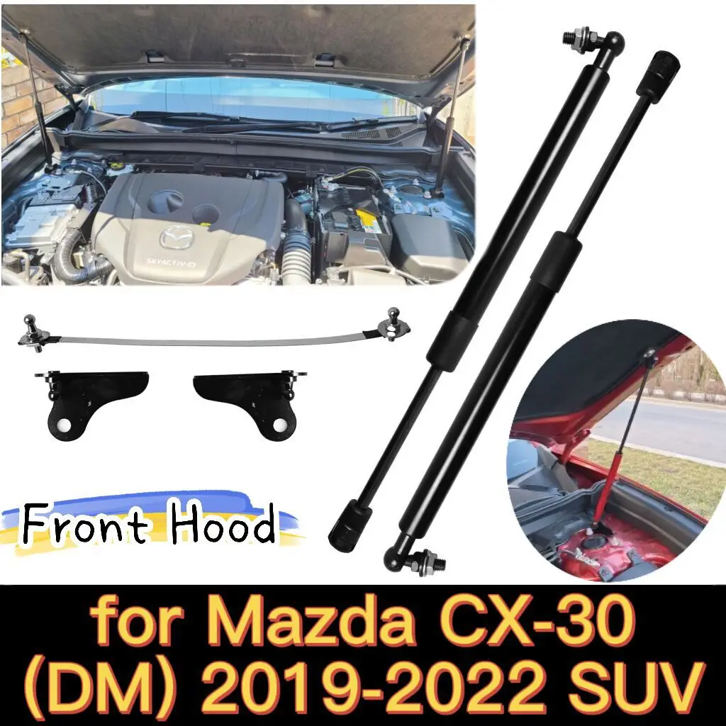 For-Mazda-CX-30-CX30-DM-2019-2020-2021-2022-2023-Front-Hood-Bonnet-Gas ...