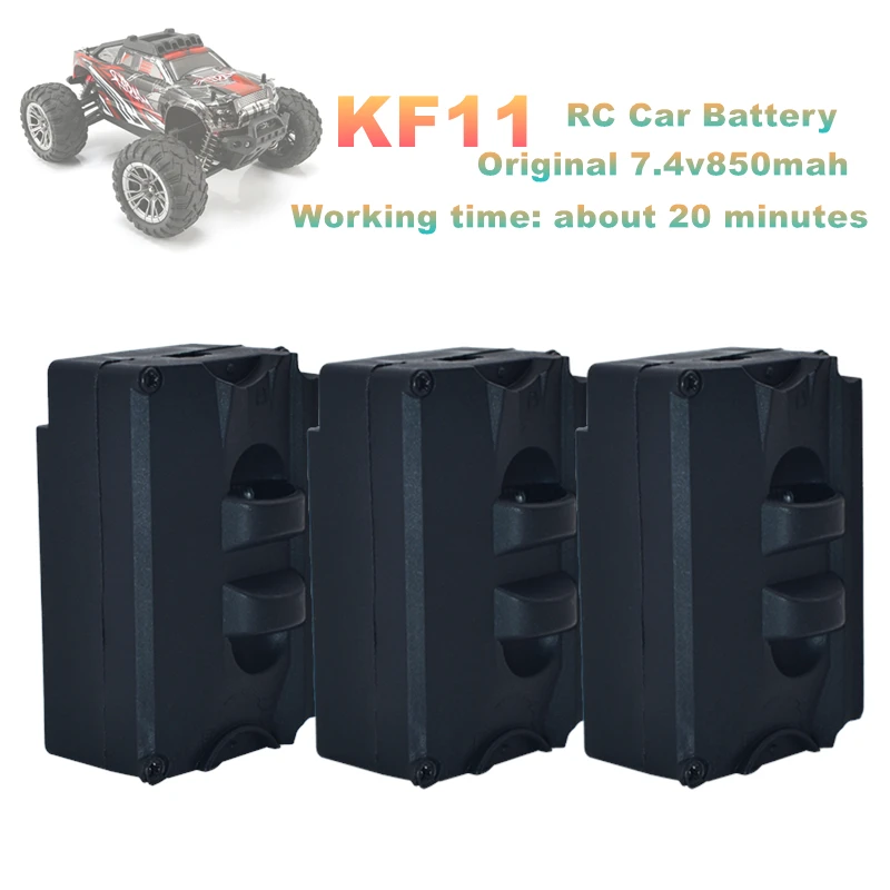 Batterie LiPo 7.4V 850mAh pour Voiture RC KF11 4WD - Accessoire Drone