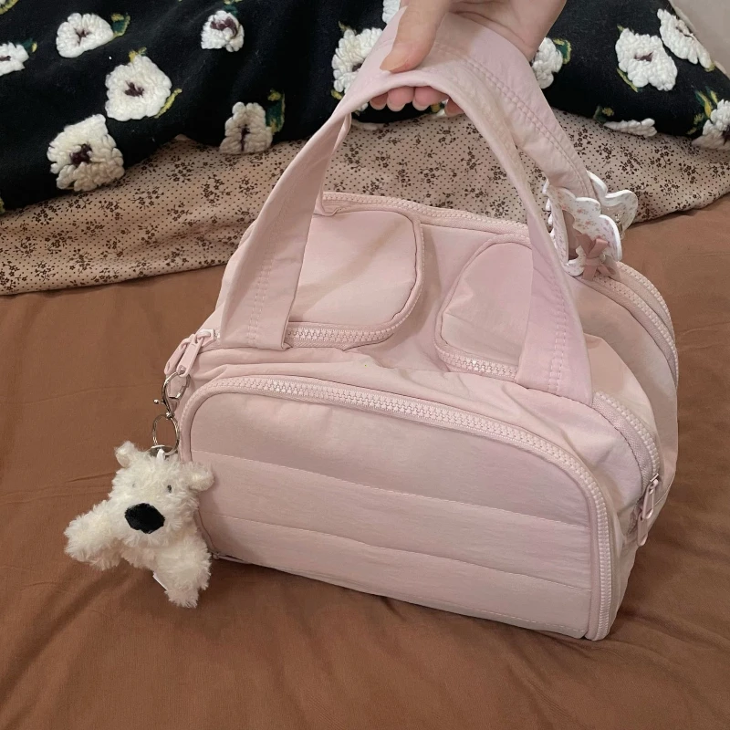 Large Capacity Cosmetic Bag Female Travel Wash Handbag Bathroom Partition Shower Makeup Pouch Unisex Toiletries Organizer Purse