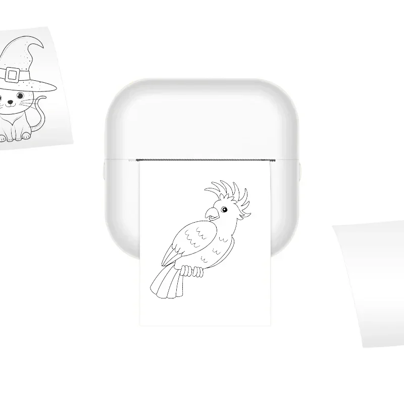 GlowMartink-free printing Mini Portable portable mini inkjet printer AI intelligent painting Photo Thermal Printer