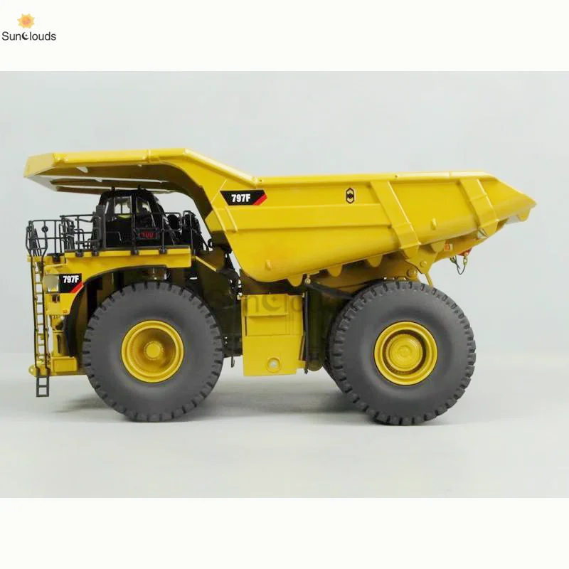 For CATERPILLAR Model 797F DM85655 Mining Equipment Index Dump Truck Alloy 1:50 Scale Die Cast Model Toy Car & Collection Gift