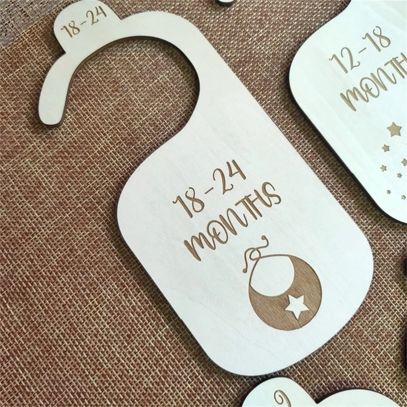 modern newborn photography 7Pc/Set Newborn 24 Months Baby Closet Dividers Cartoon Nursery Clothes Organizer Infant Wardrobe Hanger Hanging Label Home Decor newborn and family photography