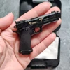 1:3 Shell Ejection G34 TTI PIT VIPER Alloy Empire G17 Assembly Toy Gun Model Keychain Weapon Mini Pistol Christmas Gift 3