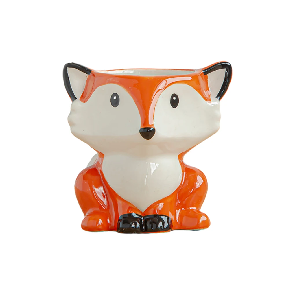 

2 Прочный растительный горшок для животных-легкий и портативный, стильный маленький керамический горшок для растений