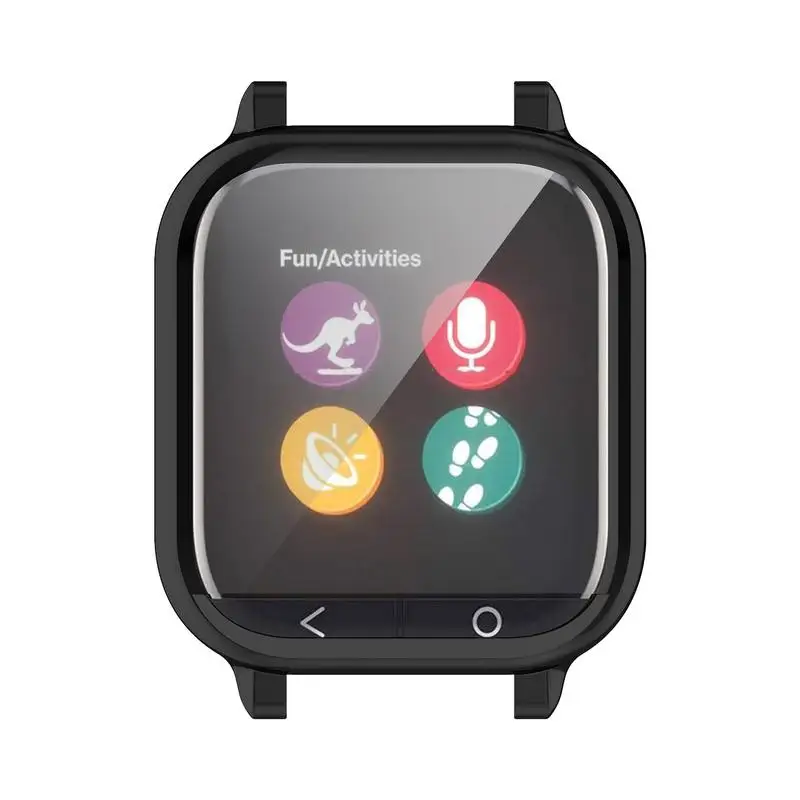 

Watch Case ForGizmo Watch 1 Flexible Watch Protector Washable TPU Bumper Case Protective Cover Flexible Frame For Watch 1