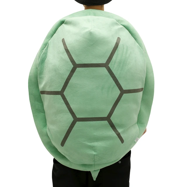 Nouveau oreiller portable en carapace de tortue, jouets en peluche