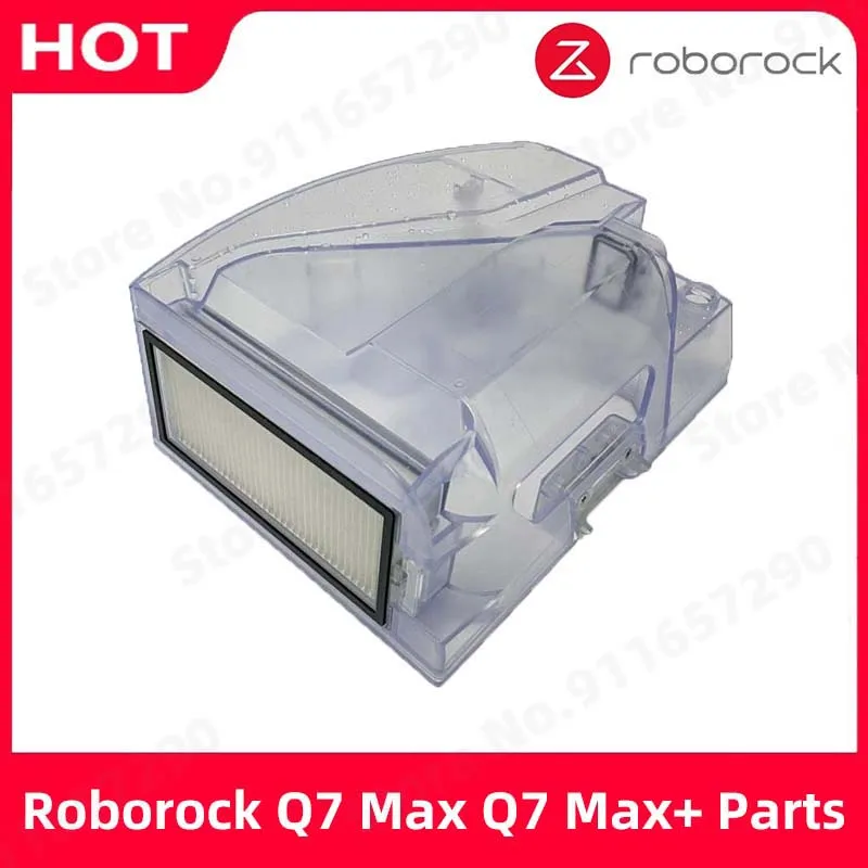 Original Roborock Q7 Max Q7 Max+ Spare Parts Dustbin Box Water Tank