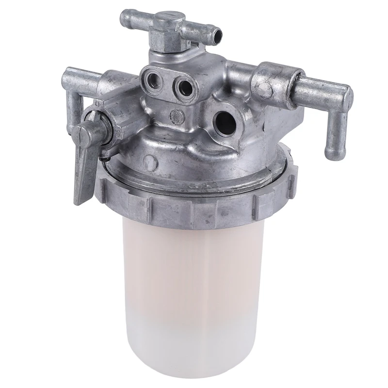 4 Tubes Oil Water Separator Assembly For Yanmar 94/88 Komatsu 56-7 Excavator 4D84 Fuel Filter Assembly 129100-55621