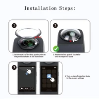 For Insta360 X5 X4 Lens Guards + Storage Bag + Screen Protector Film for Insta 360 X4 X5 Lens Protector Anti-scratch Accessory - Image 4