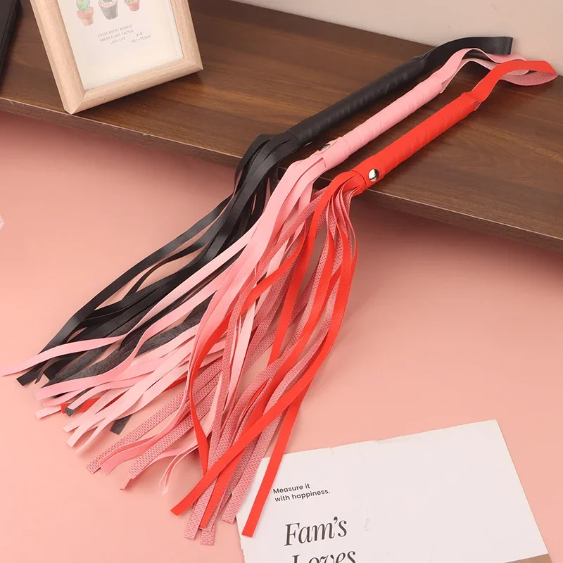 Deluxe PU Leather Performance Riding Crop and Party Flogger