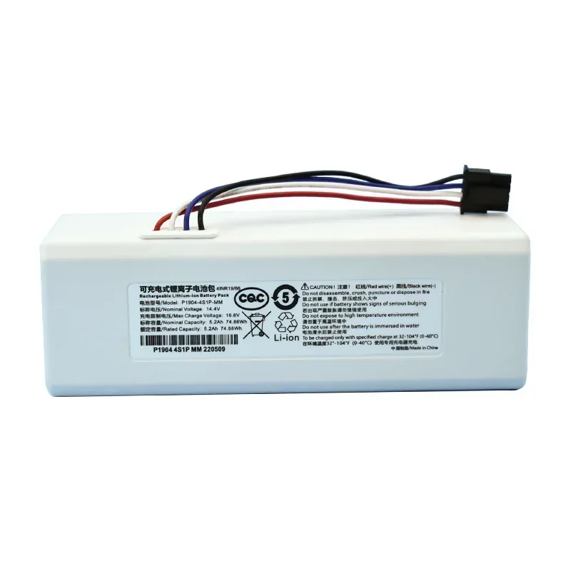 Vacuum Cleaner Battery Battery Replacement for Xiaomi Mijia Mi Vacuum Cleaner Sweeping Mopping Robot