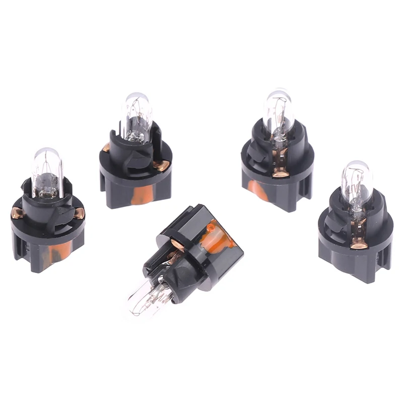 뜨거운 판매 5PCS 고품질 12V1.2W V-2 소형 전구 표시등 자동차 계기판 램프