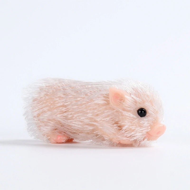 Mini Figure Toys Lovely Realistic Pig Figurine